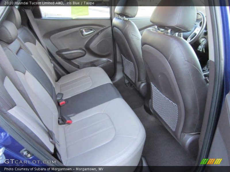 Iris Blue / Taupe 2010 Hyundai Tucson Limited AWD