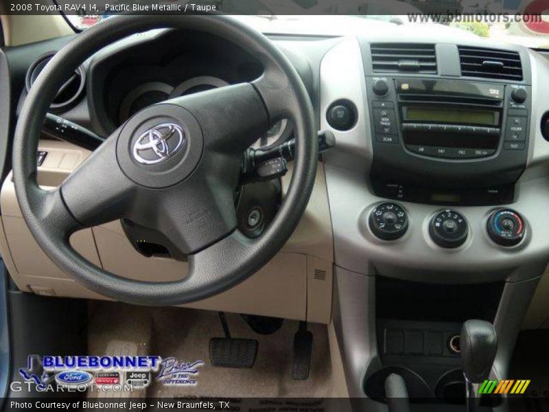 Pacific Blue Metallic / Taupe 2008 Toyota RAV4 I4