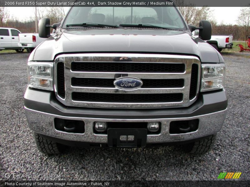 Dark Shadow Grey Metallic / Medium Flint 2006 Ford F350 Super Duty Lariat SuperCab 4x4