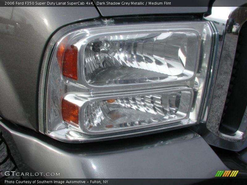 Dark Shadow Grey Metallic / Medium Flint 2006 Ford F350 Super Duty Lariat SuperCab 4x4