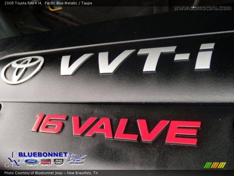 Pacific Blue Metallic / Taupe 2008 Toyota RAV4 I4