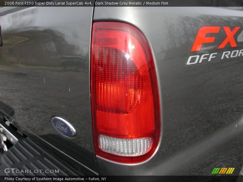 Dark Shadow Grey Metallic / Medium Flint 2006 Ford F350 Super Duty Lariat SuperCab 4x4