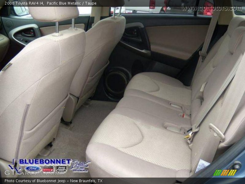 Pacific Blue Metallic / Taupe 2008 Toyota RAV4 I4