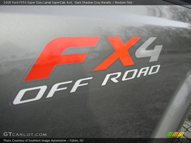 Dark Shadow Grey Metallic / Medium Flint 2006 Ford F350 Super Duty Lariat SuperCab 4x4