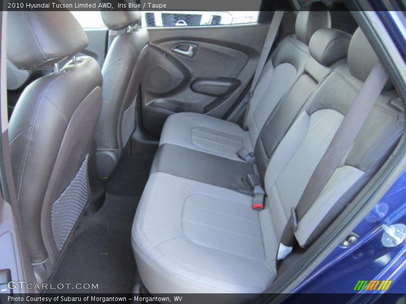 Iris Blue / Taupe 2010 Hyundai Tucson Limited AWD