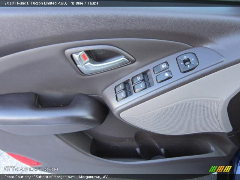 Iris Blue / Taupe 2010 Hyundai Tucson Limited AWD