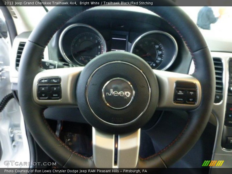  2013 Grand Cherokee Trailhawk 4x4 Steering Wheel