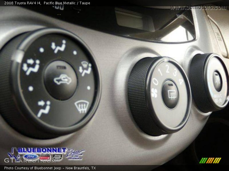 Pacific Blue Metallic / Taupe 2008 Toyota RAV4 I4