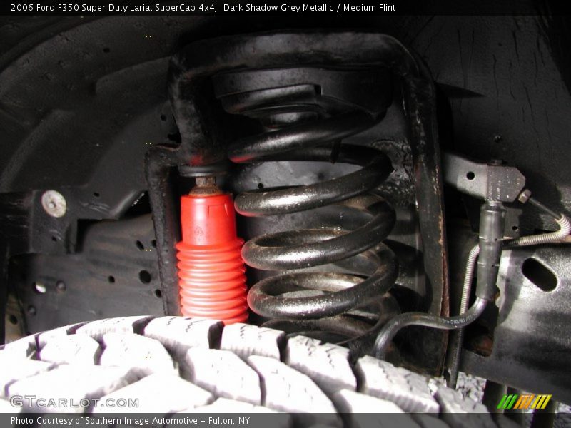 Dark Shadow Grey Metallic / Medium Flint 2006 Ford F350 Super Duty Lariat SuperCab 4x4