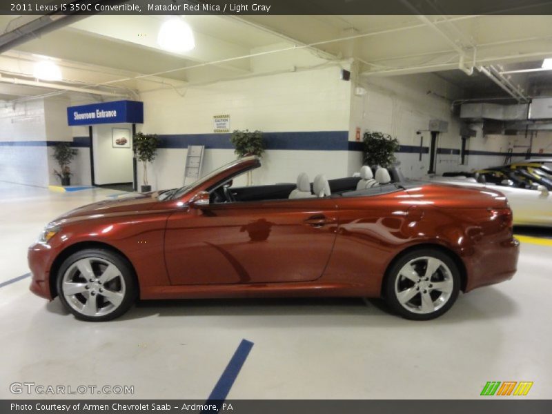  2011 IS 350C Convertible Matador Red Mica