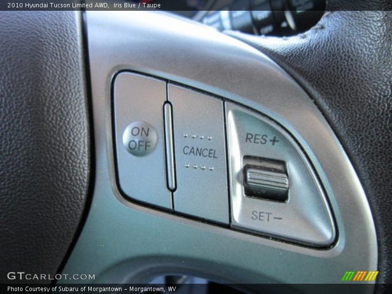 Iris Blue / Taupe 2010 Hyundai Tucson Limited AWD