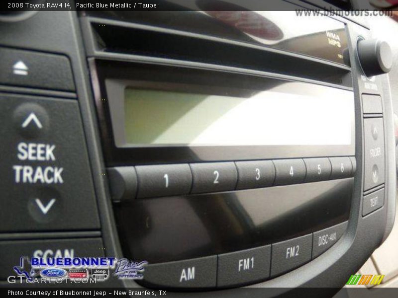 Pacific Blue Metallic / Taupe 2008 Toyota RAV4 I4