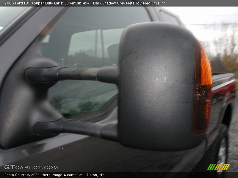 Dark Shadow Grey Metallic / Medium Flint 2006 Ford F350 Super Duty Lariat SuperCab 4x4