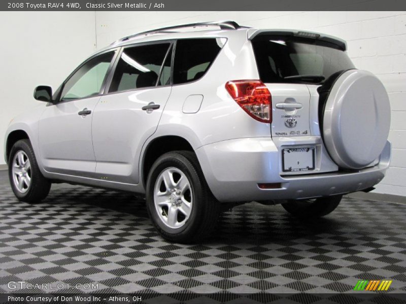 Classic Silver Metallic / Ash 2008 Toyota RAV4 4WD