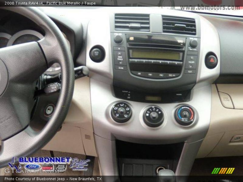 Pacific Blue Metallic / Taupe 2008 Toyota RAV4 I4