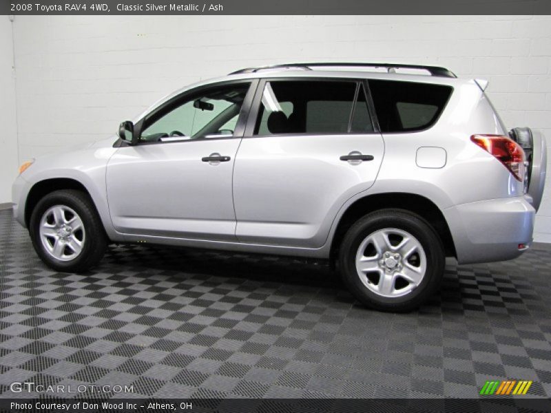 Classic Silver Metallic / Ash 2008 Toyota RAV4 4WD