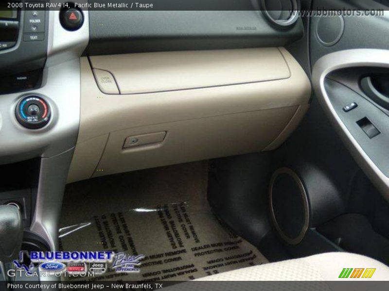 Pacific Blue Metallic / Taupe 2008 Toyota RAV4 I4