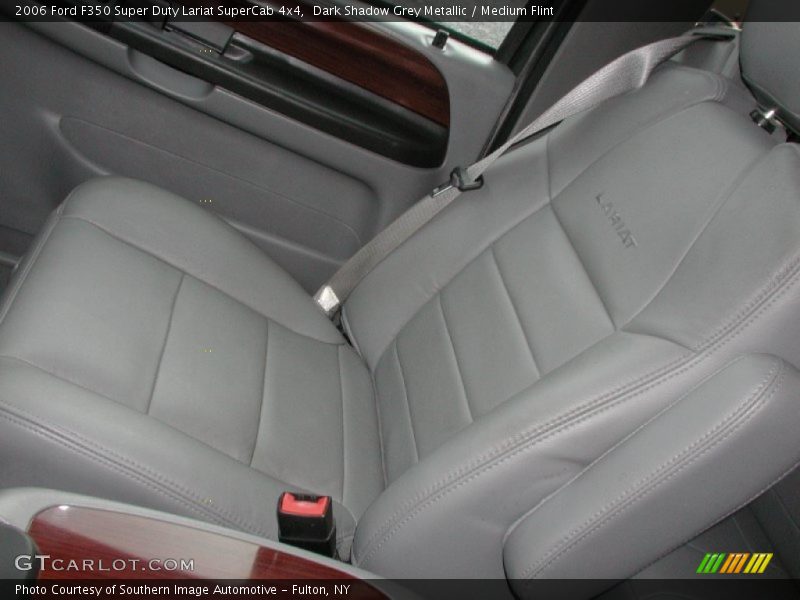 Dark Shadow Grey Metallic / Medium Flint 2006 Ford F350 Super Duty Lariat SuperCab 4x4