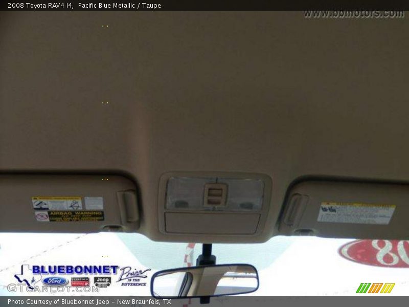 Pacific Blue Metallic / Taupe 2008 Toyota RAV4 I4