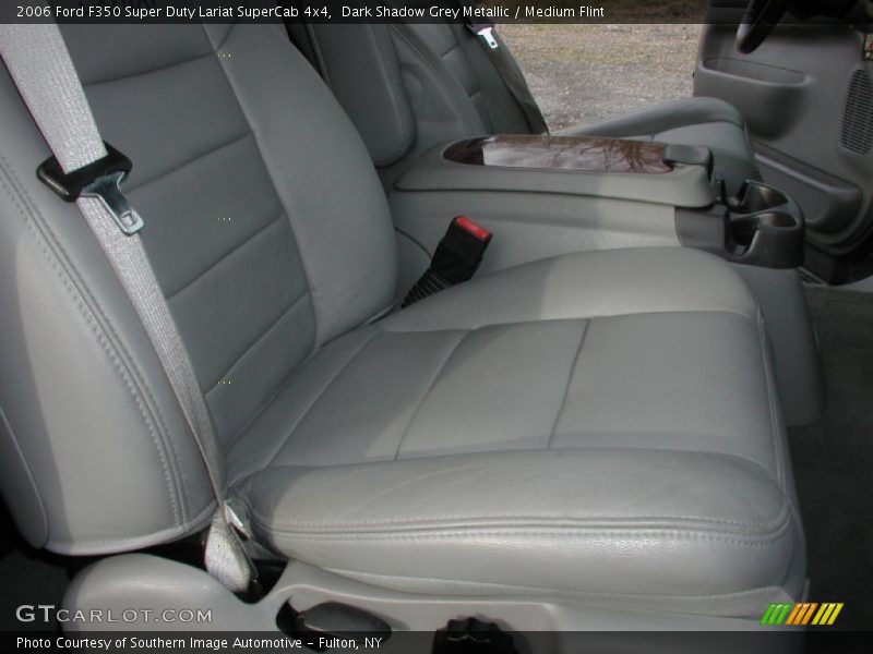 Dark Shadow Grey Metallic / Medium Flint 2006 Ford F350 Super Duty Lariat SuperCab 4x4