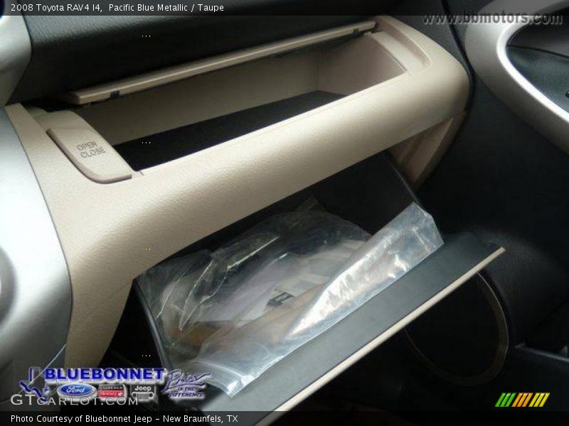 Pacific Blue Metallic / Taupe 2008 Toyota RAV4 I4