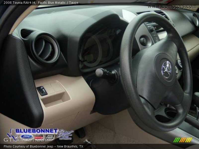 Pacific Blue Metallic / Taupe 2008 Toyota RAV4 I4