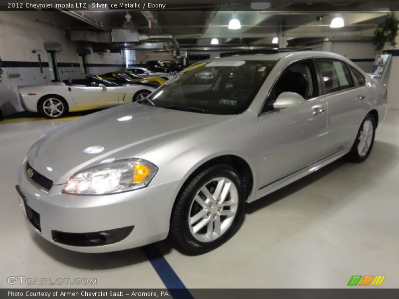 Silver Ice Metallic / Ebony 2012 Chevrolet Impala LTZ