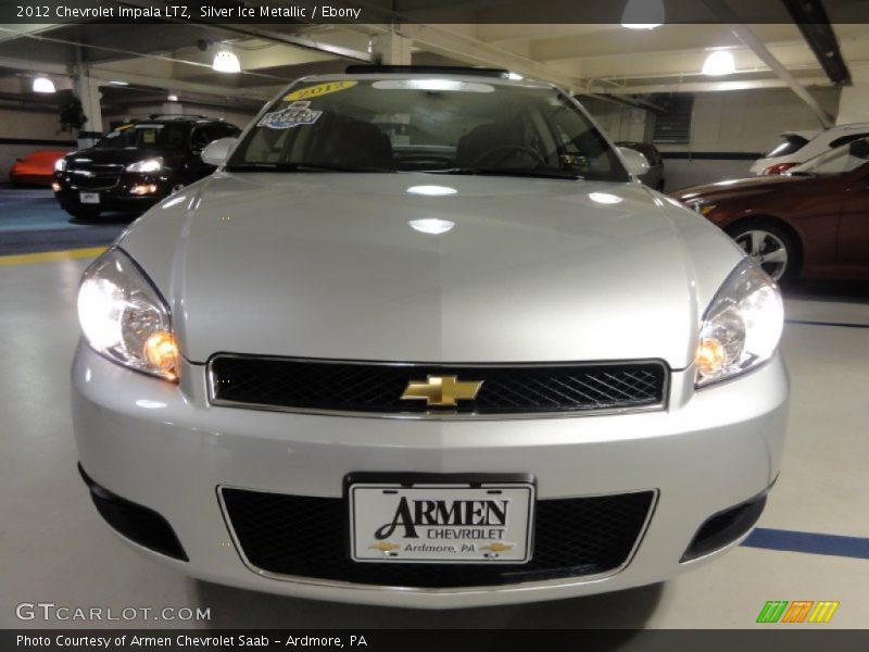 Silver Ice Metallic / Ebony 2012 Chevrolet Impala LTZ