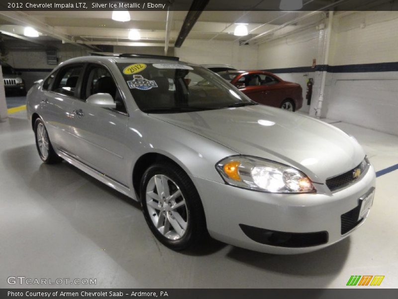 Silver Ice Metallic / Ebony 2012 Chevrolet Impala LTZ