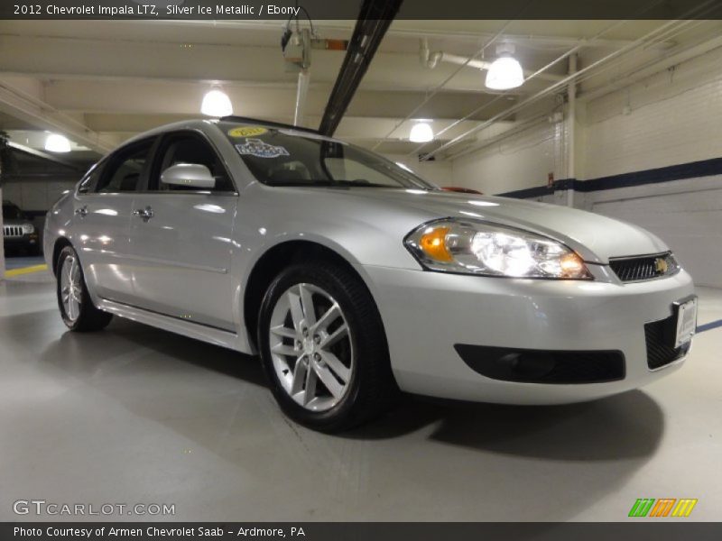 Silver Ice Metallic / Ebony 2012 Chevrolet Impala LTZ