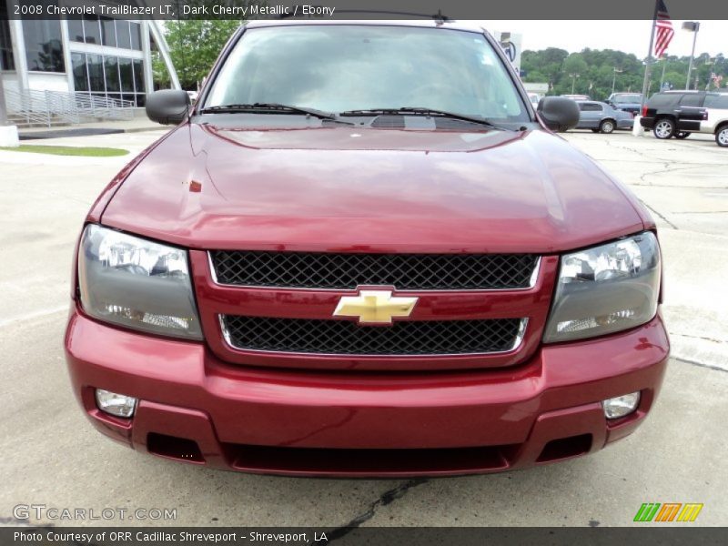 Dark Cherry Metallic / Ebony 2008 Chevrolet TrailBlazer LT