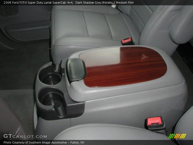 Dark Shadow Grey Metallic / Medium Flint 2006 Ford F350 Super Duty Lariat SuperCab 4x4