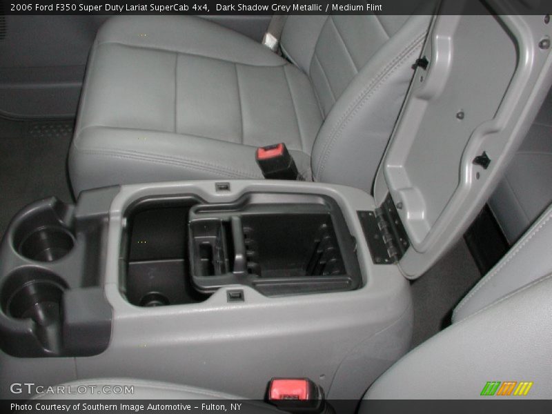 Dark Shadow Grey Metallic / Medium Flint 2006 Ford F350 Super Duty Lariat SuperCab 4x4