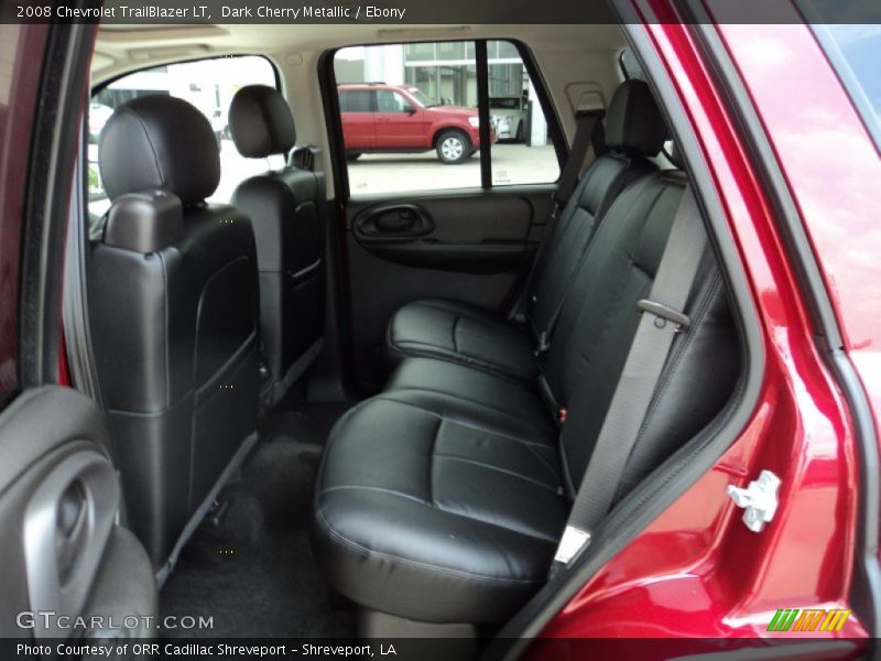 Dark Cherry Metallic / Ebony 2008 Chevrolet TrailBlazer LT