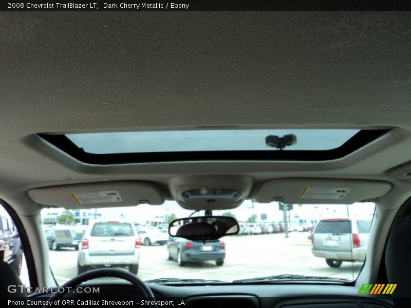 Dark Cherry Metallic / Ebony 2008 Chevrolet TrailBlazer LT