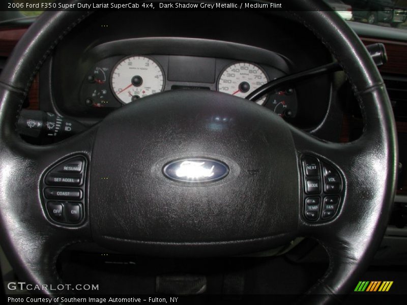 Dark Shadow Grey Metallic / Medium Flint 2006 Ford F350 Super Duty Lariat SuperCab 4x4