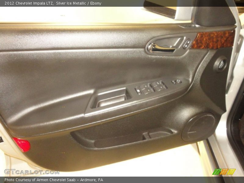 Silver Ice Metallic / Ebony 2012 Chevrolet Impala LTZ