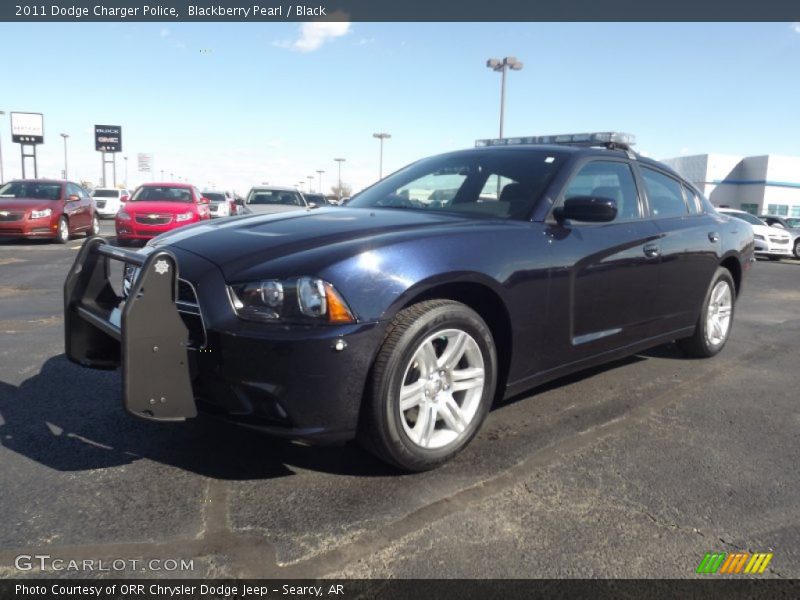 Front 3/4 View of 2011 Charger Police