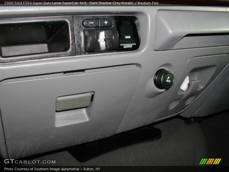 Dark Shadow Grey Metallic / Medium Flint 2006 Ford F350 Super Duty Lariat SuperCab 4x4