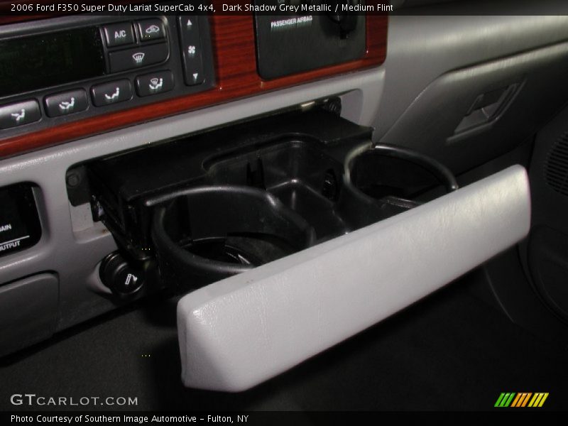 Dark Shadow Grey Metallic / Medium Flint 2006 Ford F350 Super Duty Lariat SuperCab 4x4