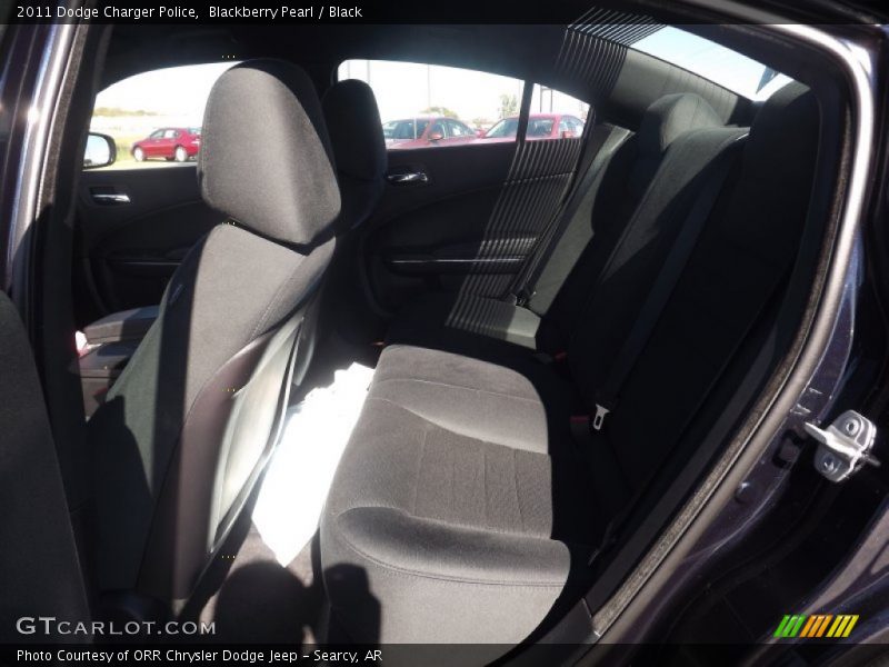 Blackberry Pearl / Black 2011 Dodge Charger Police