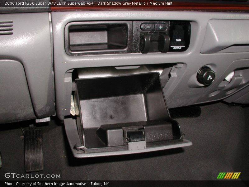 Dark Shadow Grey Metallic / Medium Flint 2006 Ford F350 Super Duty Lariat SuperCab 4x4