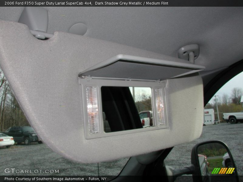Dark Shadow Grey Metallic / Medium Flint 2006 Ford F350 Super Duty Lariat SuperCab 4x4