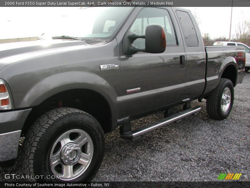 Dark Shadow Grey Metallic / Medium Flint 2006 Ford F350 Super Duty Lariat SuperCab 4x4