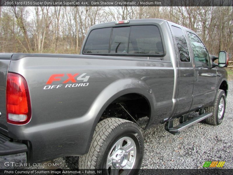 Dark Shadow Grey Metallic / Medium Flint 2006 Ford F350 Super Duty Lariat SuperCab 4x4