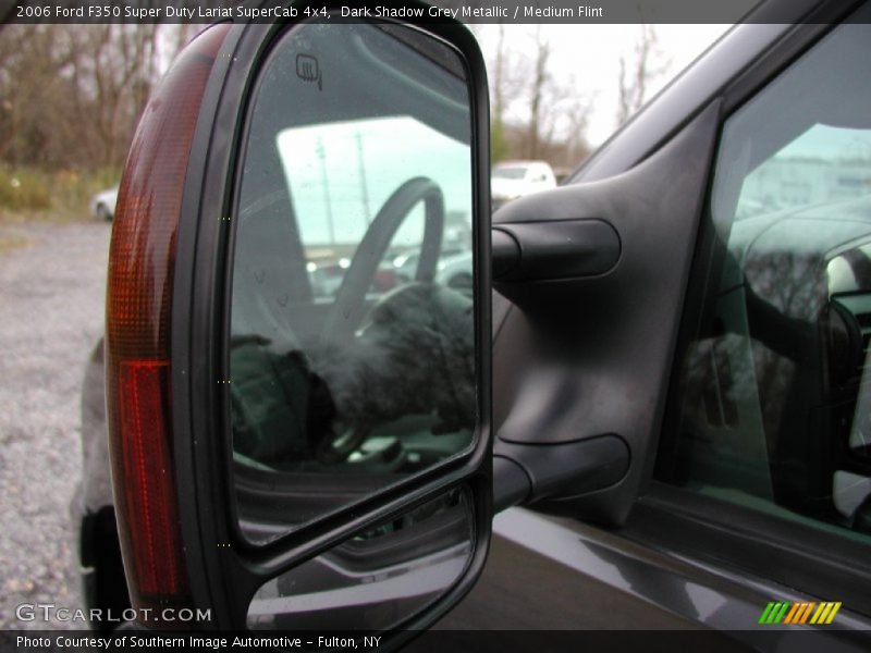 Dark Shadow Grey Metallic / Medium Flint 2006 Ford F350 Super Duty Lariat SuperCab 4x4