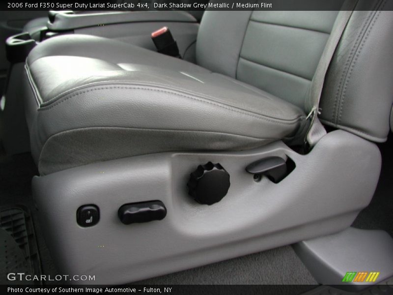 Dark Shadow Grey Metallic / Medium Flint 2006 Ford F350 Super Duty Lariat SuperCab 4x4