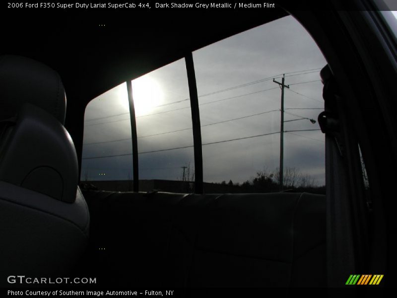 Dark Shadow Grey Metallic / Medium Flint 2006 Ford F350 Super Duty Lariat SuperCab 4x4