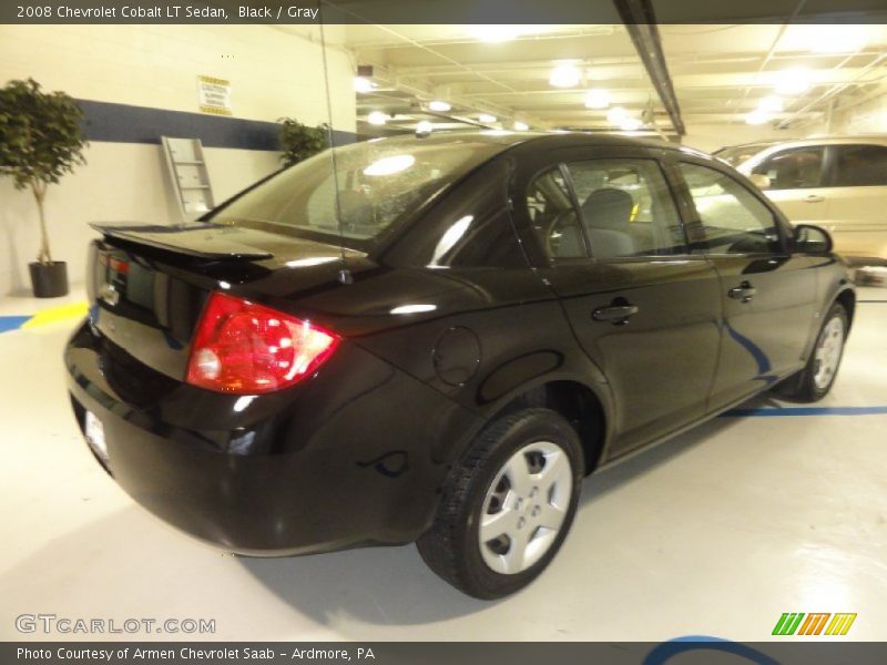 Black / Gray 2008 Chevrolet Cobalt LT Sedan