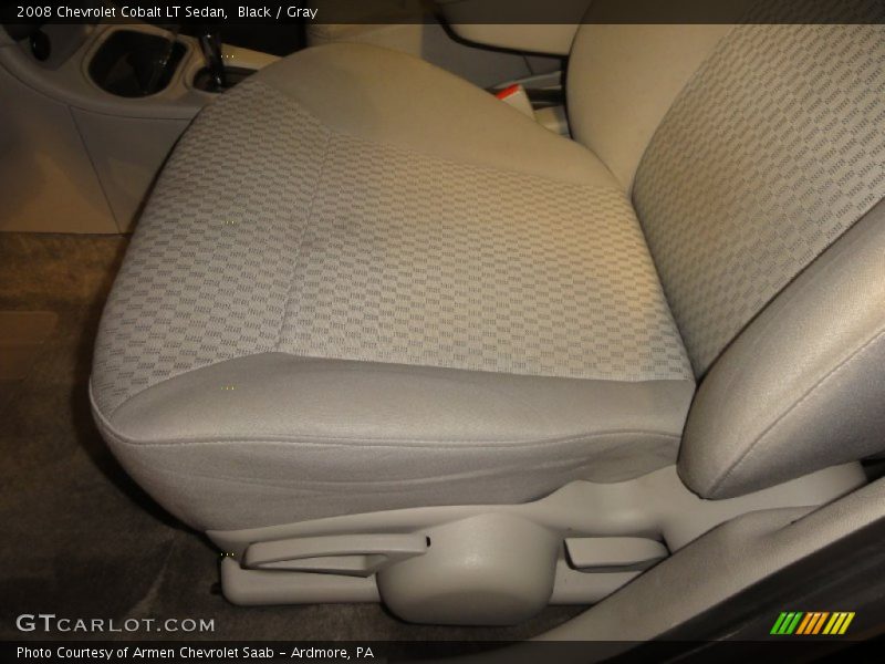 Black / Gray 2008 Chevrolet Cobalt LT Sedan
